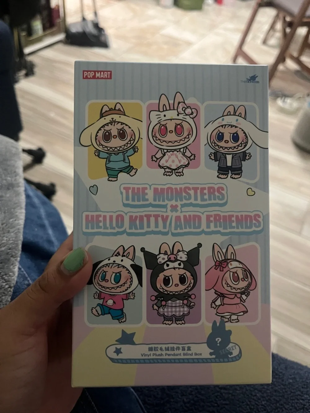 Hello Kitty & Friends Collector Figures - Pastel Blue Set
